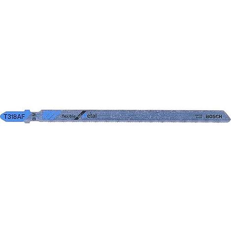 Lame de scie sauteuse T 318 AF longueur totale 132 mm pas de dent 1,1 mm BIM