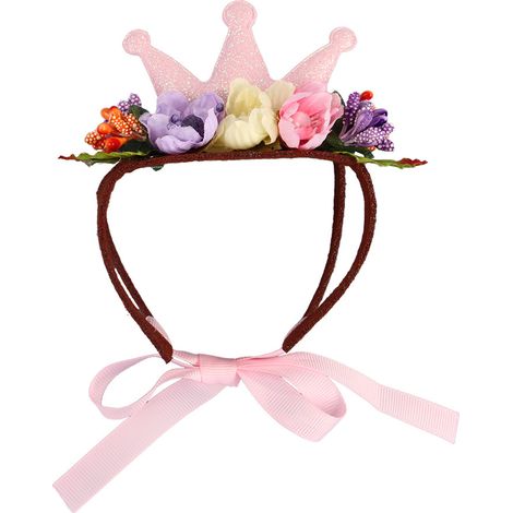 Cinta Para La Cabeza Para Mascotas - Estilo Navidad Halloween Pascua - Ajustable Y Flexible - Para Gatos Y Perros (1/5)