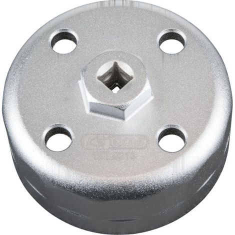 KS Tools 3/8" Ölfilterschlüssel, SW 88,8mm, 15 Flächen - 150.9213