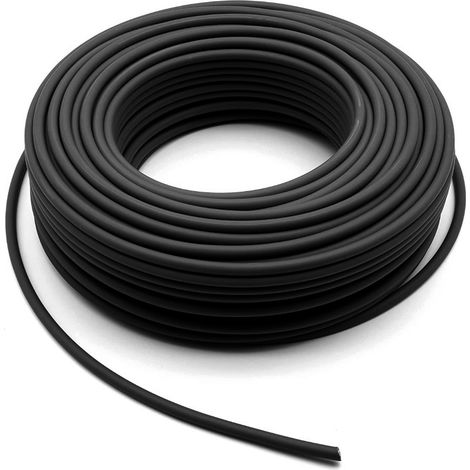 Câble Électrique Solaire Alcapower 1x6mm² Noir 50m 1500V CC Résistance 3,39Ω/km Monoconducteur Photovoltaïque Industriel Bobine Haute Qualité SEO (1/2)