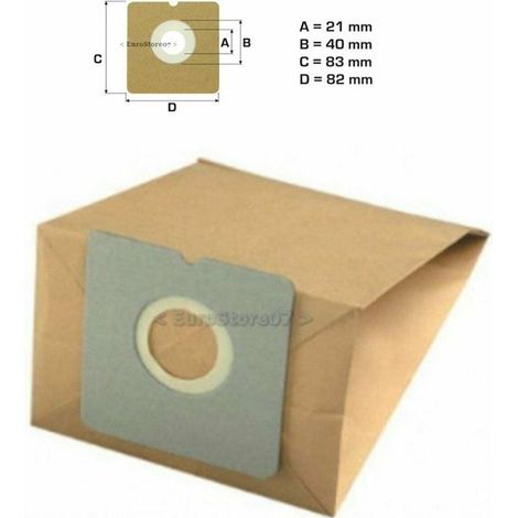 8 SACCHETTI ASPIRAPOLVERE ADATTI MARCA INCONTRO ASP801 IM 11 (1/2)
