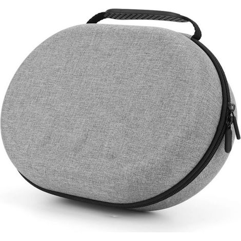 Étui de transport pour casque Meta Quest 3, antichoc, boîte de rangement portable, anti-rachat, étui rigide avec séparateur et sac en filet (1/5)