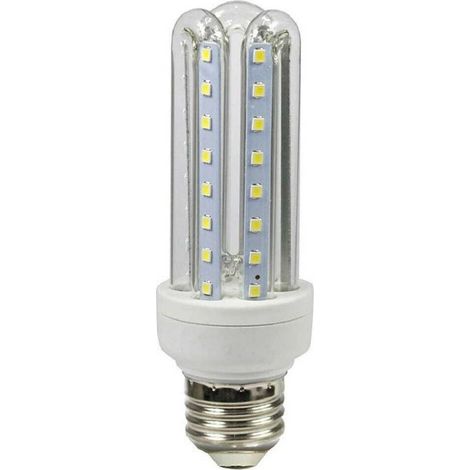 TrAdE Shop Traesio - Lampadina Led E27 20 W Lampada Tubolare Luce Calda Fredda Naturale U-20w - -Bianco Naturale -