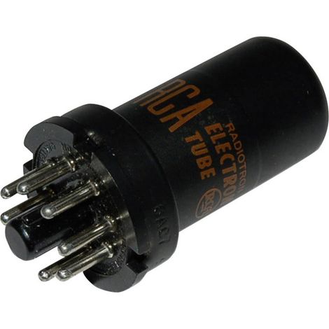 BTB Vertrieb 6 A C 7 Valvola termoionica Pentodo 300 V 10 mA Numero Poli (num): 8 Attacco: Octal Contenuto 1 pz.