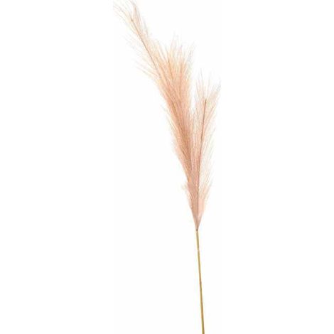 Faux Pampas Grass Stem Artificial Plant - Fabric/Plastic - L30 x W30 x H85 cm