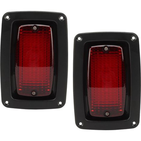 Feu arrière LED 1 paire 1017035 12V Haute luminosité Design élégant Kit éclairage pour voiturette de golf Club Car DS (1/5)
