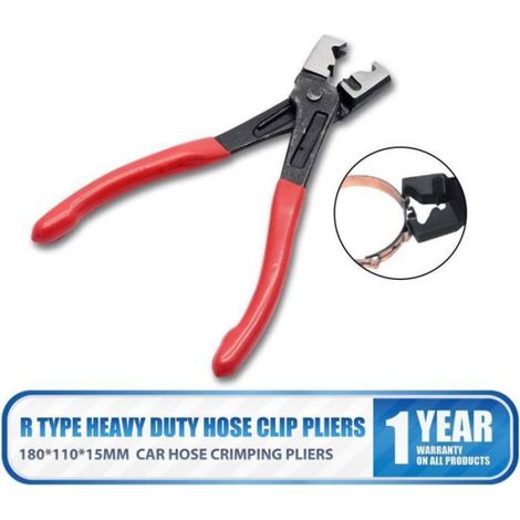Hose Clamp Pliers Heavy-Duty Clic & Clic-R Type Hose Clip Pliers Swivel Drive Shafts Angle Clamp (1/5)