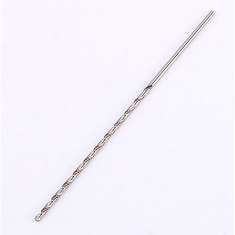 Mèche Hélicoïdale Extra Longue, Foret hélicoïdal en HSS Longueur 160mm Outils de Forage pour Bois, Métal et Acier Bit de Torsion de 3mm (1/5)