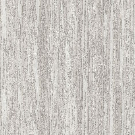 Streifen Tapete Profhome SA524063-DI heißgeprägte Vliestapete mit Struktur und metallischen Akzenten silber hell-grau seiden-grau 5,33 m2
