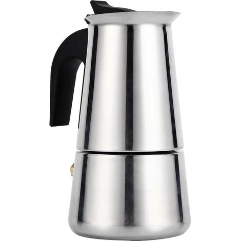 Cafetière Expresso Inox 450ml Compatible Toutes Cuisinières (1/5)