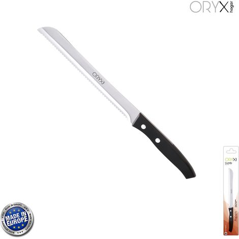 Cuchillo Aspen Panero Hoja Acero Inoxidable 19 cm. Negro (1/5)