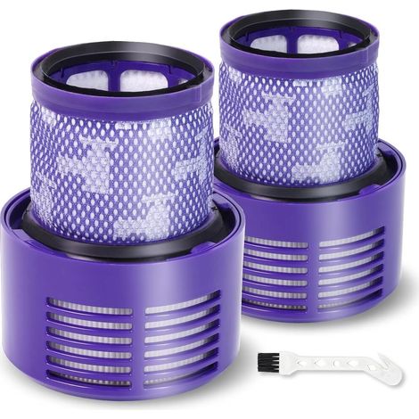 2PCS Filtre Lavable pour Aspirateur Cyclone, Filtre de Rechange Compatible avec Dyson V10 SV12 SV27 969082-01 (1/5)