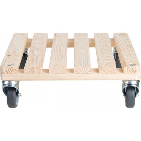 Support de plantes carré - 38 x 13,8 cm - Beige - Livraison gratuite (1/3)