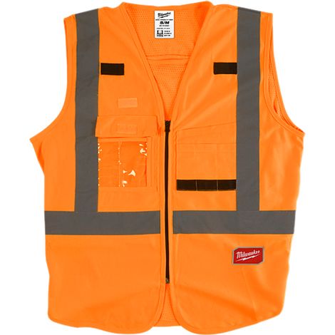 Chaleco alta visibilidad Naranja - XL - 1 ud (1/2)
