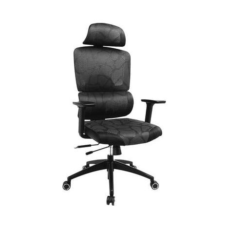 Sandberg ErgoFusion Gaming-Stuhl Pro schwarz grau komfortabel