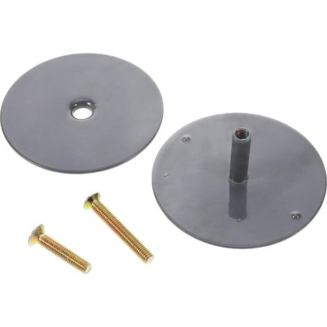 trou de porte en fer noir protection de porte sûre et fiable (1/5)