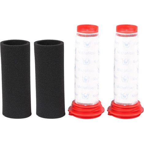 Filtre à tige lavable + insert en mousse pour aspirateur sans fil Athlet (2 unités) - AquaForge (1/5)