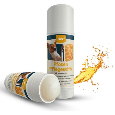 nimo Pfoten Pflegestift - Pfotenbalsam mit Bienenwachs & Propolis zum Schutz & zur Pflege von Pfoten - 0.04 l (1/5)