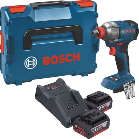 Visseuse à chocs sans fil Bosch GDX 18V-285 Professional 18 V 285 Nm + 2 batteries 4,0 Ah + chargeur + L-Boxx (1/5)