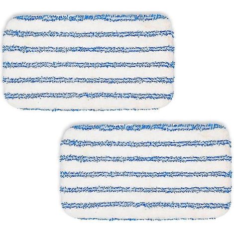 Lot de 4 têtes de balai en microfibre réutilisables en coton pour balai plat Oceda 15 x 8 pouces, recharges de têtes de balai en microfibre (1/5)