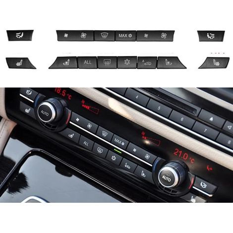 Lot de 14 capuchons de clé de chauffage pour BMW F07 GT F10 F11 F01 F02 (14 boutons) (1/5)