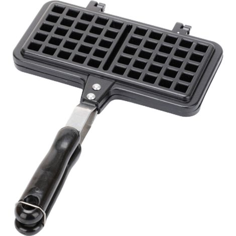 Gaufrier électrique double antiadhésif pour muffins, gaufrier, idéal pour la cuisine en extérieur, presse facile à nettoyer - AquaForge