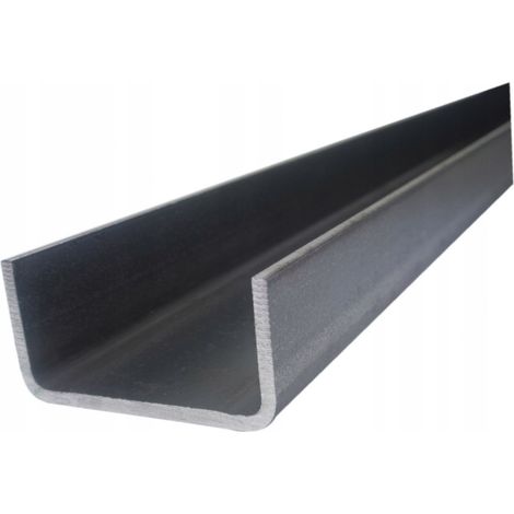 Perfil de acero en U z/g 70x50x4 de longitud 500 mm (50 cm) (1/5)