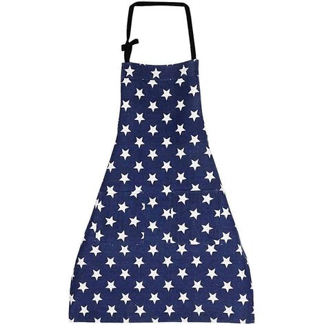 Tablier de cuisine pour femme, avec poche, ajustable (1/4)