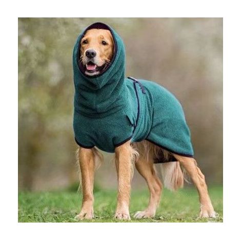 Peignoir pour chien en microfibre – Séchage rapide – Taille XL – Confort optimal après bain ou pluie – Lavable en machine