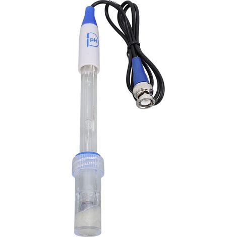 Sonda elettrodica BNC a risposta rapida con interfaccia BNC e intervallo di pH 0-14PH per laboratori scolastici e officine. (1/5)