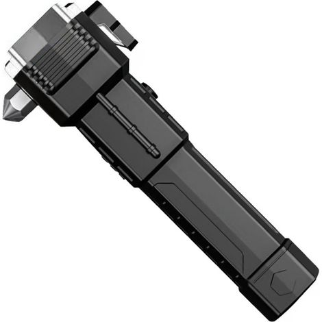 Dieser 2-in-1-Autosicherheitshammer, der gleichzeitig als Taschenlampe, Notfall-Evakuierungswerkzeug, Scheibenbrecher und Sicherheitsgurtschneider dient, eignet sich für Rettungseinsätze im Haushalt u