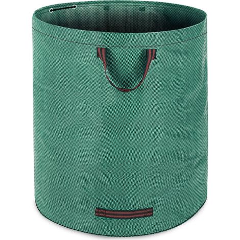 Sac de collecte de 270 lt pour le nettoyage des jardins squares et espaces verts 67x75 cm avec deux poigne'es en polypropyle'ne (1/3)