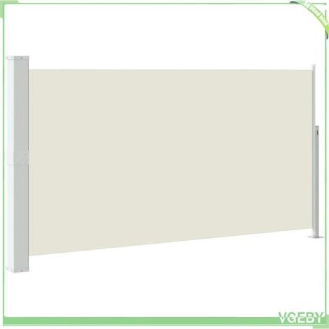 Auvent latéral de patio - FAFEICY - 40810 - 160 x 0-300 cm - Enroulement automatique - Polyester résistant UV (1/5)