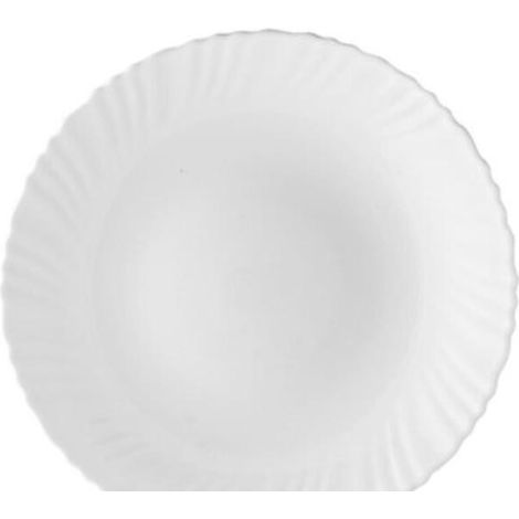 plato postre 20 cm titan cok vidrio opal blanco tipo arcopal