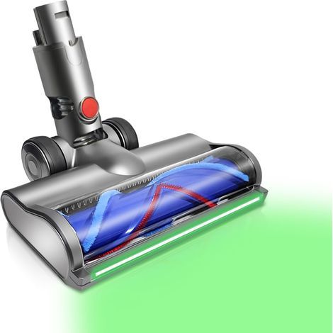 Cepillo de repuesto LED para aspiradoras, compatible con las aspiradoras Dyson V6 DC58 DC59 DC62 DC72 DC74 SV04 SV06 SV09, cepillo para aspiradora para suelos duros y alfombras. (1/5)