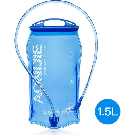 Poche à eau AONIJIE SD51, sac de rangement pour sac d'hydratation sans BPA - 1 L, 1,5 L, 2 L, 3 L - Gilet d'hydratation pour la course à pied-AquaForge (1/5)