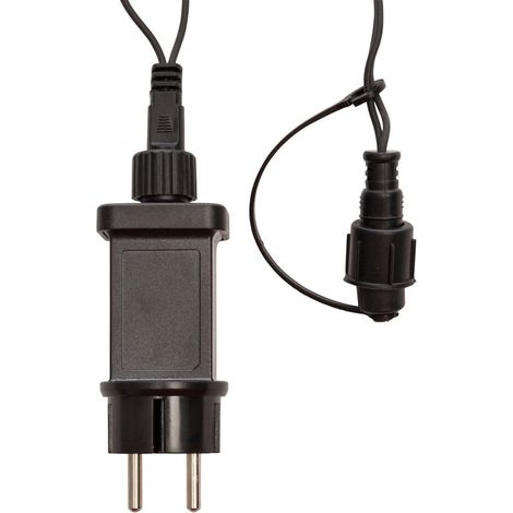 Adaptateur de démarrage pour guirlandes lumineuses – Longueur 10 mètres – Indice de protection IP44 – Pour intérieur et extérieur (1/4)