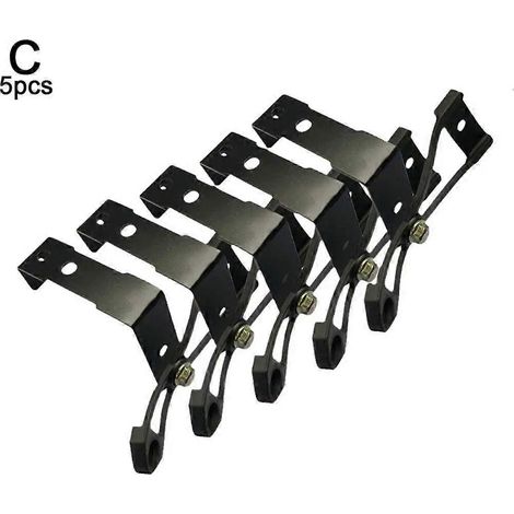 Support de fixation universel pour pompe à carburant/huile de chauffage de stationnement de voiture, avec pince métallique antibruit et absorption des chocs (1, 2 ou 5 pièces).