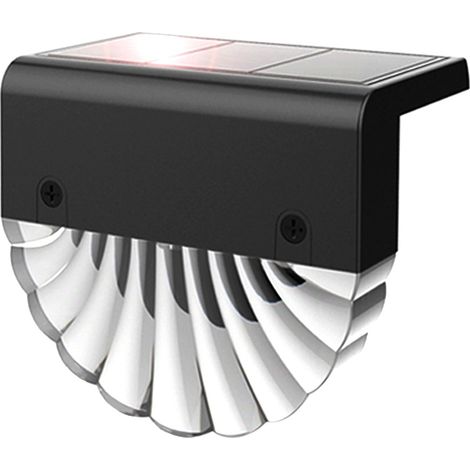 Lampe Solaire Extérieur Jardin,led Éclairage mural d'extérieur,2pack Blanc chaud + couleur RVB, lumières de clôture solaire pour Mur, Clôture, Terrasse, Jardin, Marche, Escalier (1/5)
