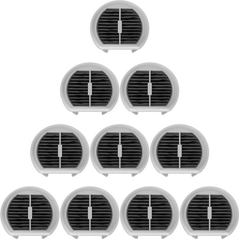 Lot de 10 filtres HEPA pour aspirateur sans fil Xiaomi Mijia Lite MJWXCQ03DY (1/5)