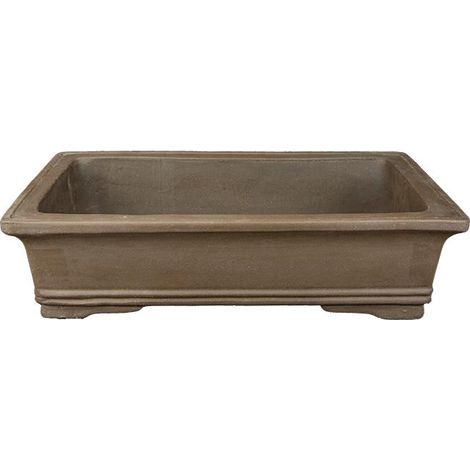 Vaso per bonsai rettangolare in gres 53x32,5x13,5 cm - 2917Da