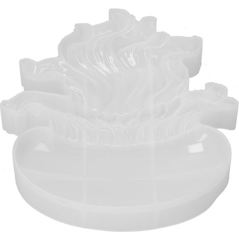 Moule en silicone miroir pour méduse, organisme marin, à faire soi-même, en résine époxy. (1/5)