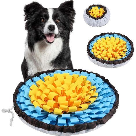 Tapis de Fouille, Lavable Tapis à Renifler pour Chiens, Ajustable Jeu à Renifler pour Chien, pour Chiens et Chats de Petite et Grande Taille (1/5)