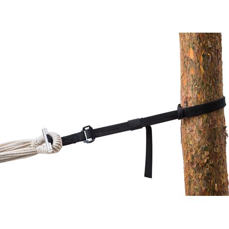 AMAZONAS T-Strap Aufhänge Set für alle Hängematten baumschonend Seillänge 220 cm (2x)