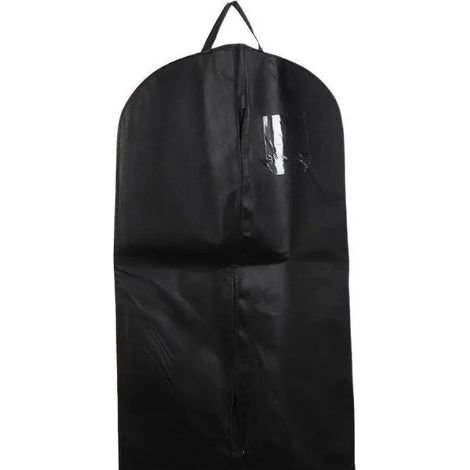 Kleidersack aus Vliesstoff für schwarze Anzüge und Kleider (1/5)