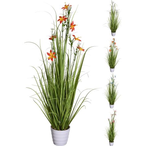 PLANTA ARTIFICIAL 100 CM FLORES SURTIDA
