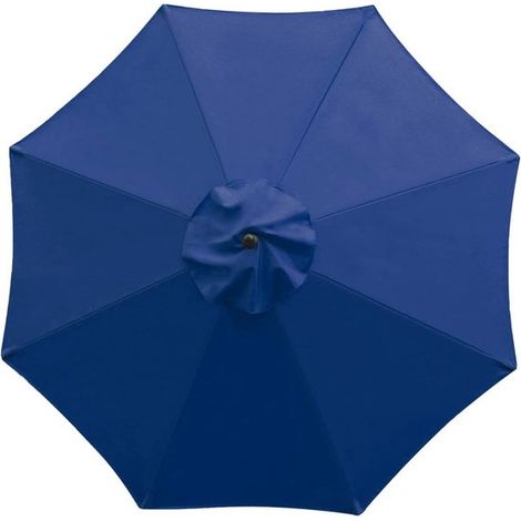 Telo di ricambio per ombrellone con 8 stecche, resistente ai raggi UV (solo la parte superiore). Adatto alla maggior parte degli ombrelloni da giardino, patio e spiaggia. (1/5)