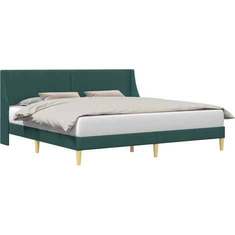 Bed Frame Plain with Headboard connect plate vidaXL (1/5)
