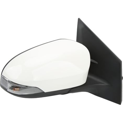 Beheizbarer Außenspiegel in Weiß mit integriertem Blinker, rechts, passend für Toyota Corolla E170 (2014–2019), Ersatzteil (1/5)