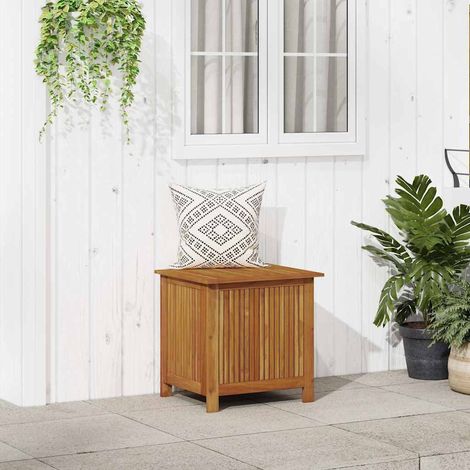 Boîte de rangement de jardin-Coffre de rangement-Stockage Rangement 60x50x58 cm Bois d'acacia solide 320976 (1/5)
